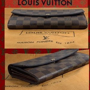 Louis Vuitton Long Sarah wallet in DE